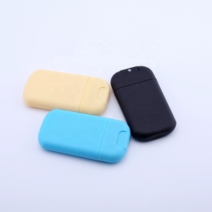 Vuoto 20ML 30ML disinfettante per le mani in plastica PP portatile tascabile profumo disinfettante tipo di dimensioni flacone Spray ricaricato con carta di credito piatta - Product Image 3