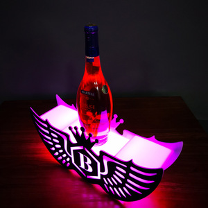 Expositor de vinho formato de coroa, garrafa de led para exibição de garrafas do clube noturno - Product Image 3