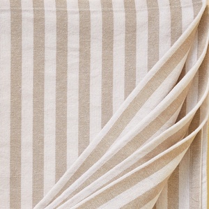 Custom Stripe <b>Linen</b> Tablecloth Luxury for Kitchen Home Wholesale Customizable 100% <b>Linen</b> <b>Table</b> <b>Cloth</b> with Embroidered LOGO - Product Image 5