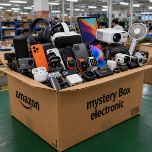 Caja Misteriosa <span class=keywords><strong>de</strong></span> Electrónicos: 100 kg <span class=keywords><strong>de</strong></span> Gadgets Mixtos Aleatorios, Altavoces Bluetooth, Consolas <span class=keywords><strong>de</strong></span> Juegos, Cámaras <span class=keywords><strong>de</strong></span> Acción para Reventa, Suministro a Granel, MOQ Bajo - Product Image 1