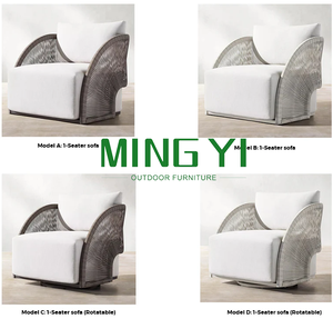 Bán Buôn Mây Hồ Bơi Bên <span class=keywords><strong>Lounger</strong></span> Đồ Nội Thất Ngoài Trời Hồ Bơi Ghế Ngoài Trời Chaise Phòng Chờ Hồ Bơi Đồ Nội Thất Sofa Giường Ngoài Trời - Product Image 3