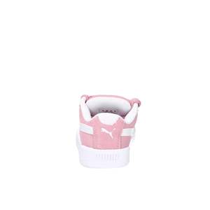 Sneakers Puma per Bambini, Rosa e Bianche in Camoscio, Modello Chunky - Product Image 3