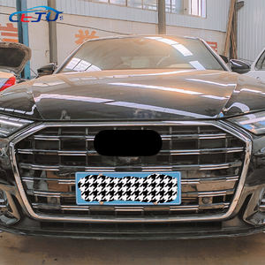 Kit de carrocería de accesorios de coche ABS plateado, parrillas de malla de parachoques delantero, Parrilla para Audi <span class=keywords><strong>A6</strong></span> <span class=keywords><strong>S</strong></span> <span class=keywords><strong>Line</strong></span> S6 Avant <span class=keywords><strong>Allroad</strong></span> C8 4K 2019-2024 - Product Image 6
