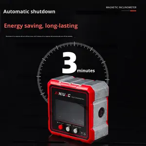 Hochpräziser grüner Laser-Digital-Neigungsmesser mit Hintergrundbeleuchtung und vierseitiger Magnetbasis - Product Image 4