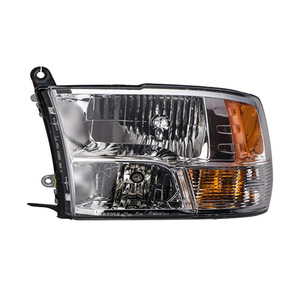 Dodge Ram Pickup Headlight Assembly 68096438AC 68096439AC Complete <b>Set</b> 12V For Automatic Transmission - Product Image 1
