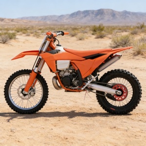 Moto tout-terrain 300cc 2 temps refroidie par eau, démarrage électrique et au kick, pour adultes - Product Image 1
