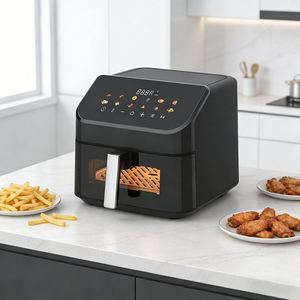 Nouvelle Conception 2026 – Friteuse à Air Électrique Multifonctionnelle à Contrôle Numérique, Saine et Classique, pour Usage Domestique et Hôtelier avec Fenêtre de Visualisation - Product Image 2