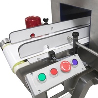 JINDUN JD-603 Bande transporteuse de détection de métaux personnalisée en acier inoxydable 304 haute sensibilité pour aliments, viande et fruits, certifiée CE