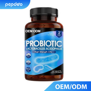 Probióticos Humanos de Marca Propia, 50 Mil Millones de UFC, Enzimas Digestivas, Tabletas Probióticas Acidophilus para el Apoyo Inmunológico de Adultos - Product Image 1