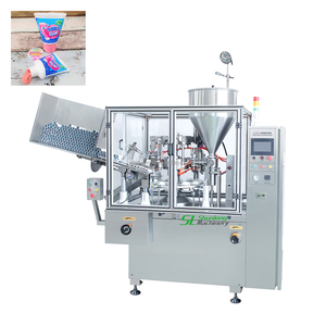 Cosmetic Fully Automatic Toothpaste Tube Filling And Sealing Machine