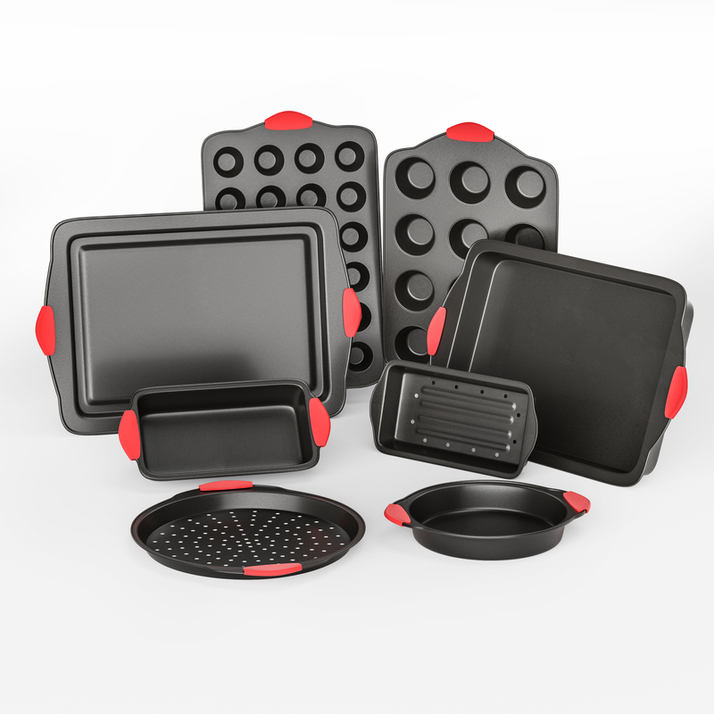 8 Piece Non Stick Bakeware Baking