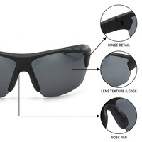 Lunettes de soleil pour hommes, idéales pour les activités de plein air, la conduite, les voyages, le camping, la randonnée et les sports.