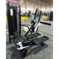 Machine de musculation Tornado Fitness Gluteus Plus en acier 330 kg pour entraînement complet des jambes, quadriceps, ischio-jambiers, positions d'entraînement multiples