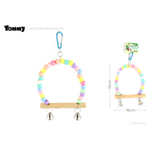 Juguete Acrílico para Pájaros de 18*19cm para Suministros de Aves - Product Image 1