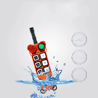 Télécommande de grue industrielle INTER-SPAN F21-E1 24V/220V 315MHz, contrôle sans fil longue portée, certifiée CE, portée de 100m, garantie 1 an