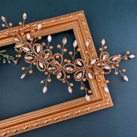 Nouvel Arrivage – Applique de Mariage Scintillante en Perles de Cristal, Fleurs et Feuilles en Strass pour Robe de Bal 2027
