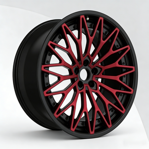 Nouvelles jantes de voiture en fibre de carbone forgée - Tailles de voiture particulières personnalisables de 17 à 24 pouces, qualité supérieure, ajustement universel - Product Image 1