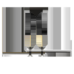 Luxury Minimalist Restaurant Counter <b>Light</b> Modern Bar Pendant Fixture Simple Creative Dining Table Strip Lamp for Living Room - Product Image 6