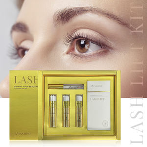 Kirpik yapıştırıcısı balsamı Cysteamine kirpik kaldırma ve kaş laminasyon kiti profesyonel Vegan Protein kirpik kaldırma ev Diy kirpik perma kiti - Product Image 5