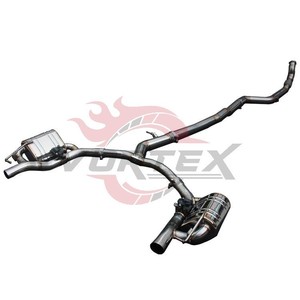 Sistema de escape completo de acero inoxidable Vortex Racing SS304 para Benz AMG GT50 GT53 3.0T, piezas de modificación de sonido. - Product Image 4