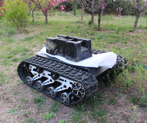 Professional Grade Universal Load Capacity 100KG <b>Small</b> Crawler Tracked Robot Chassis 0-7.3km/h 2x1500W - Product Image 2
