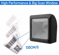 RTS 1,3 megapíxeles USB Area Imager OCR MRZ ID Card Passport Reader PDF417 Brasil Bank Febraban 1D 2D QR Código de barras Escáner de código de barras