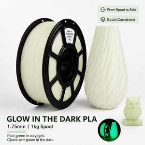 ไส้พลาสติกเรืองแสงในที่มืด PLA ขนาด 1.75 มม. น้ำหนัก 1 กก. หลายสี เรืองแสงสม่ำเสมอ เหมาะสำหรับของเล่น ตกแต่งกลางคืน สำหรับผู้ขายบน Etsy - Product Image 2