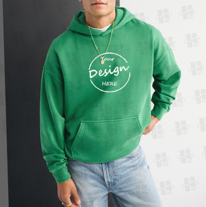 <span class=keywords><strong>Felpa</strong></span> con Cappuccio Personalizzata in Cotone e Poliestere 450 GSM, Stampa all'Ingrosso, <span class=keywords><strong>Felpa</strong></span> <span class=keywords><strong>Marrone</strong></span> con Cappuccio per <span class=keywords><strong>Uomo</strong></span> - Product Image 3