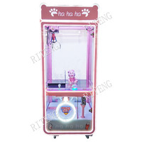 Riteng nouveau jouet cueillette poupées UFO capteur jeux Machine monnayeur camion de pompiers billet d'un dollar Arcade grue griffe Machine
