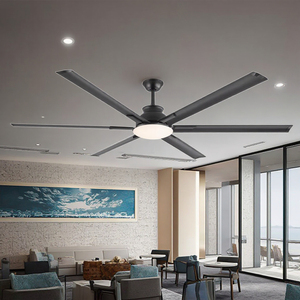 6-Tốc Độ Có Thể Đảo Ngược Thiết Kế 72-Inch Hiện Đại Quạt Trần 6 Nhôm Lưỡi Yên Tĩnh <span class=keywords><strong>DC</strong></span> Động Cơ Điều Khiển Từ Xa Điện Cho Khách Sạn Lớn - Product Image 6