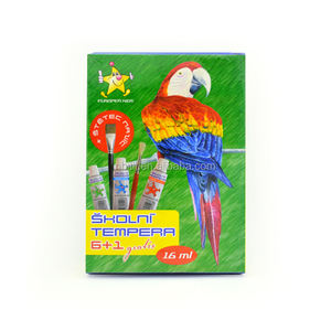 도매 안전 무독성 세척 가능 12색 친환경 어린이용 템페라 물감 (캔버스 및 종이용) - Product Image 4