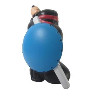 Ballons anti-stress en forme de <span class=keywords><strong>ninja</strong></span> avec logo personnalisé, en mousse souple à presser, cadeau promotionnel original pour les cadeaux d'entreprise, version B - Product Image 3