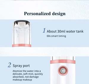 Tốt Nhất Sản Phẩm Bán Chạy Xách Tay Mặt <span class=keywords><strong>Fogger</strong></span> Nano Phun Trên Khuôn Mặt Mister Xách Tay Mini Mặt Sương Mù Tiện Dụng Phun Mát Trên Khuôn Mặt Hấp - Product Image 2