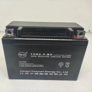 12N6.5 motosiklet pil MF12V6.<span class=keywords><strong>5AH</strong></span> bakım gerektirmeyen uzun ömürlü kurşun-asit pilli motosiklet - Product Image 2