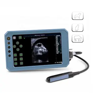 Pemindai Ultrasound Hewan Peliharaan Sapi Layar Sentuh 7 Inci Hewan Umum