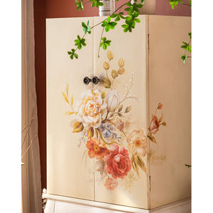 Organisateur de buffet latéral en bois naturel <span class=keywords><strong>blanc</strong></span> <span class=keywords><strong>3</strong></span> grands <span class=keywords><strong>tiroirs</strong></span> cuisine salon meubles français armoire de rangement buffet - Product Image 6