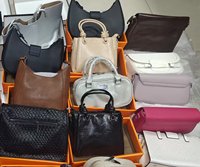 Sacs à main en cuir PU véritable de créateur pour femmes, vente en gros, lots mixtes de sacs de marque neufs et d'occasion