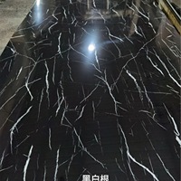 Paneles de Pared Modernos de PVC de 3mm, Ligeros y Duraderos, con Diseño Encastrable y Aspecto de Mármol, Impermeables, para Sala de Estar, Gimnasio, Baño y Cocina