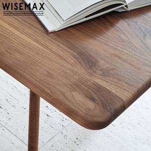 WISEMAX FURNITURE tavolo da pranzo moderno per mobili per la casa imposta semplicità e funzionalità tavolo da pranzo combinato in legno massello - Product Image 6