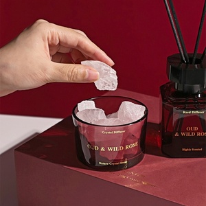 Oud Rose <span class=keywords><strong>Reed</strong></span> khuếch tán Nhà Nước Hoa Bộ quà tặng giáng sinh sang trọng nhà <span class=keywords><strong>Reed</strong></span> khuếch tán và tinh thể tinh dầu khuếch tán - Product Image 4