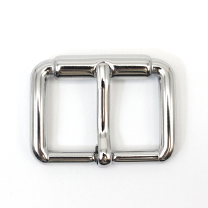 Logotipo personalizado moda occidental hebillas de cinturón de acero inoxidable Retro Metal Pin hebilla cinturón para bolsos mujeres y hombres - Product Image 6
