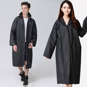 Poncho de PEVA impermeable de moda para hombres y mujeres de alta calidad con logotipo personalizado impermeable con capucha para motociclistas - Product Image 2
