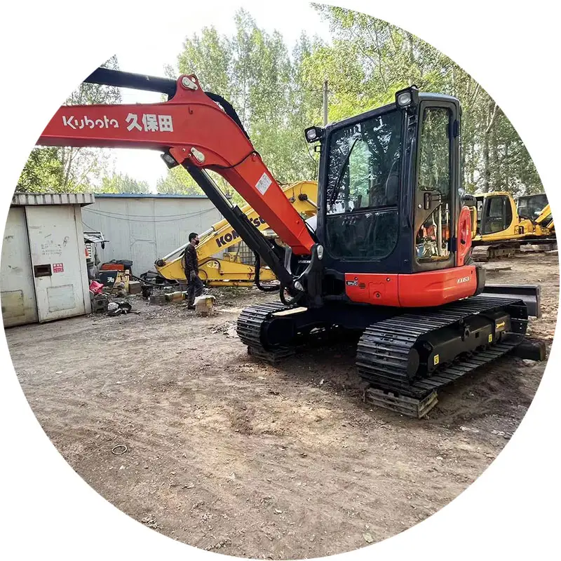 6 Tonnen Bergbau Industrie gebraucht Kubota 163 Bagger Japan gebraucht Kubota mittlere Bagger Kubota163 zu verkaufen