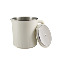 Bouilloire électrique portable 0,8L 600W 110/220V pliable pour le voyage et la maison