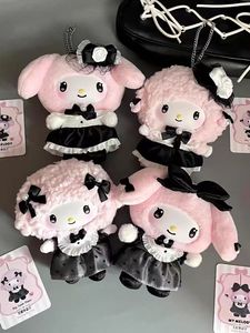 Venta al por mayor 6 unids/set Sanrios personaje <span class=keywords><strong>hermanas</strong></span> traje vinilo felpa caja ciega Kuromiied figura misteriosa caja sorpresa muñecas juguete para regalo - Product Image 6