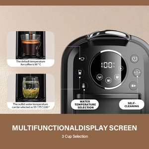Cafetera Multifuncional 3 en 1, 20 Bares, Monodosis para NES* Original/<span class=keywords><strong>Dolce</strong></span> <span class=keywords><strong>Gusto</strong></span>/K Cup/Cafetera para Café Molido - Product Image 3