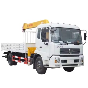 Gran Venta de camión Dong Feng Crane4x2 8t grúa montada en camión grúa hidráulica articulada grúa montada en camión - Product Image 1