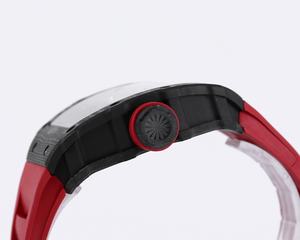 Reloj de Pulsera Mecánico de Lujo Automático con Esqueleto, Diseño Vanguardista Inspirado en Obra Maestra 2025, Fibra de Carbono 5A - Product Image 3