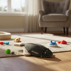 Juguete de Peluche para Mascotas Be Nordic Hajo Plaice Fish Fabric Plush de 35 cm - Product Image 3