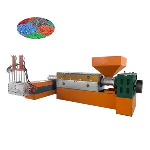 Professional double stage plastic recycling machines PP PE HDPE LDPE plastic pelletizer pelletizing machine